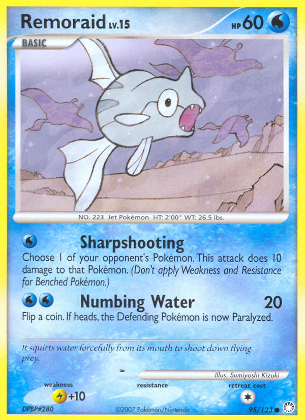 Remoraid (95/123) [Diamond & Pearl: Mysterious Treasures] | Total Play