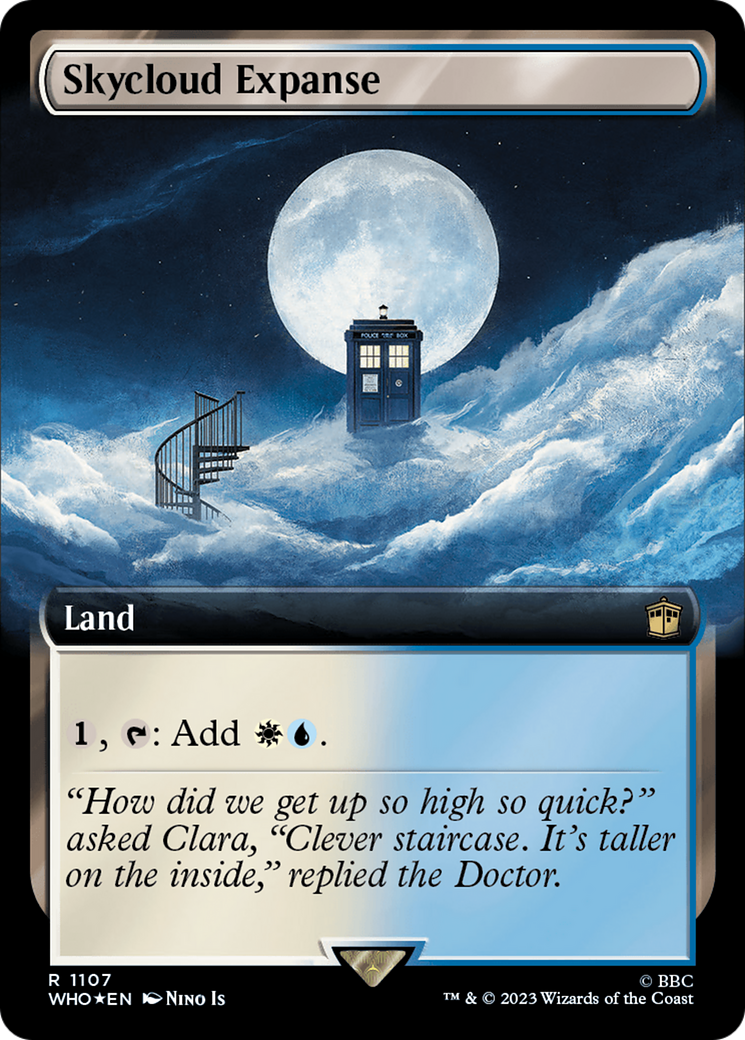 Skycloud Expanse (Extended Art) (Surge Foil) [Doctor Who] | Total Play