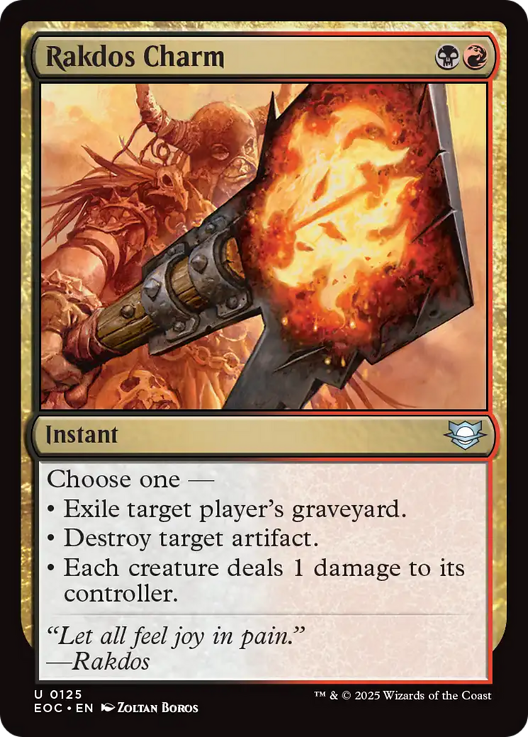 Rakdos Charm [Edge of Eternities Commander] | Total Play