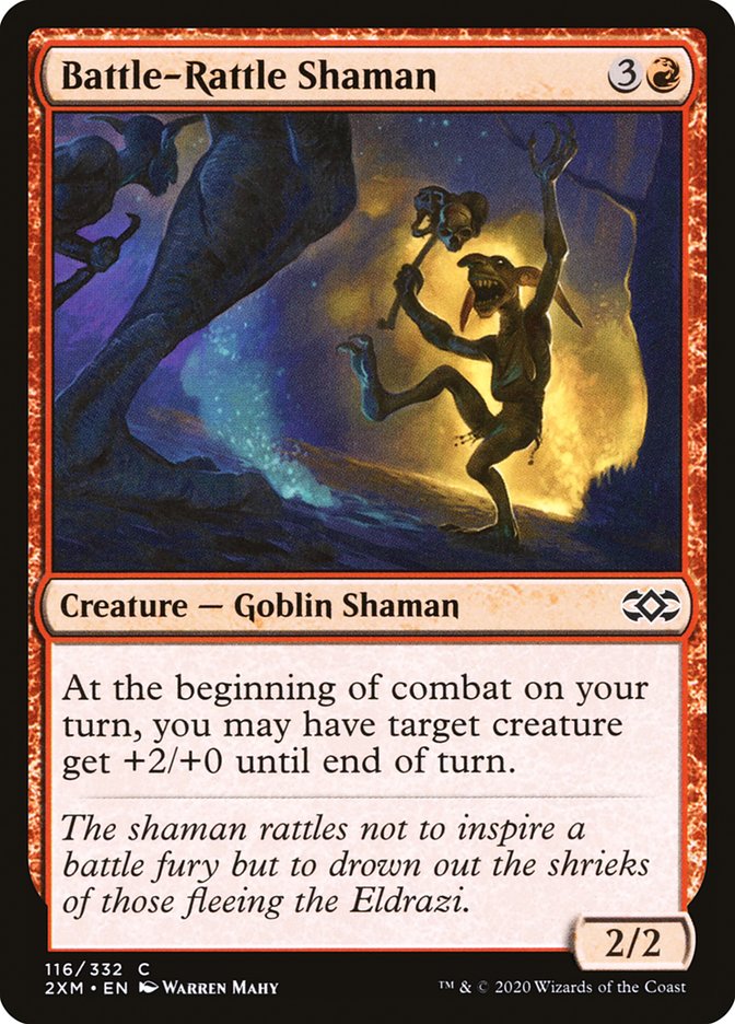 Battle-Rattle Shaman [Double Masters] | Total Play