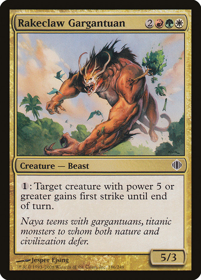 Rakeclaw Gargantuan [Shards of Alara] | Total Play