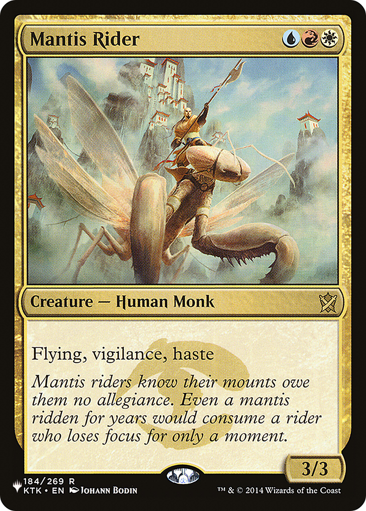 Mantis Rider [The List] | Total Play