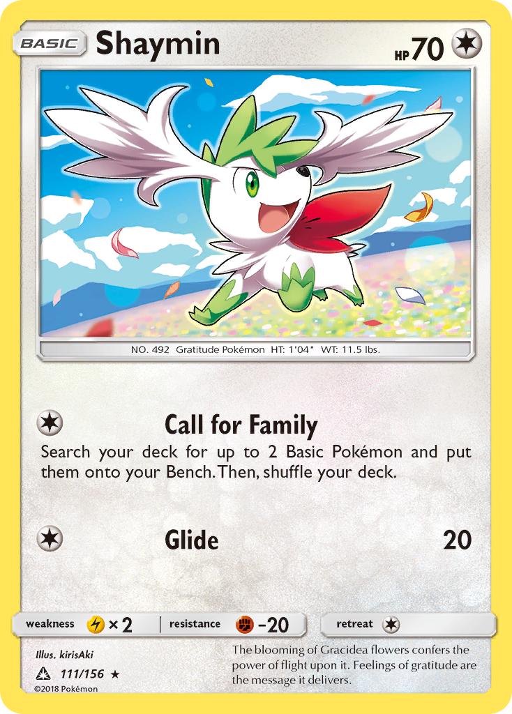 Shaymin (111/156) [Sun & Moon: Ultra Prism] | Total Play