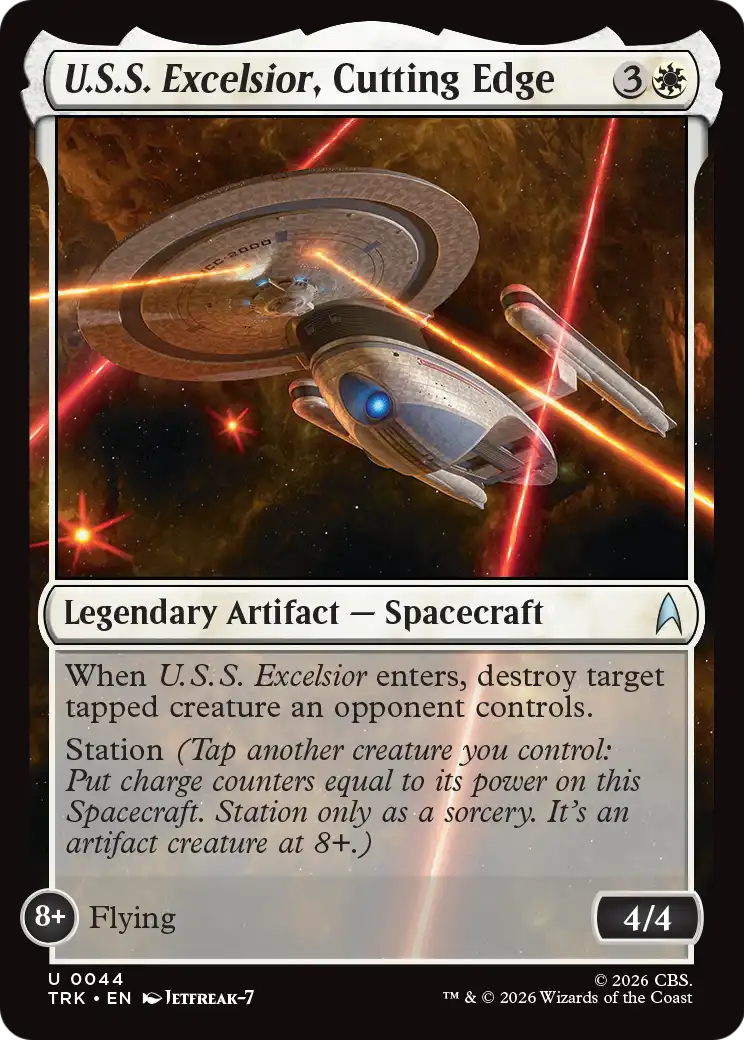 U.S.S. Excelsior, Cutting Edge [Star Trek] | Total Play