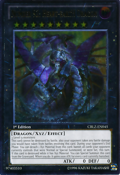 Number 92: Heart-eartH Dragon [CBLZ-EN045] Ultimate Rare | Total Play