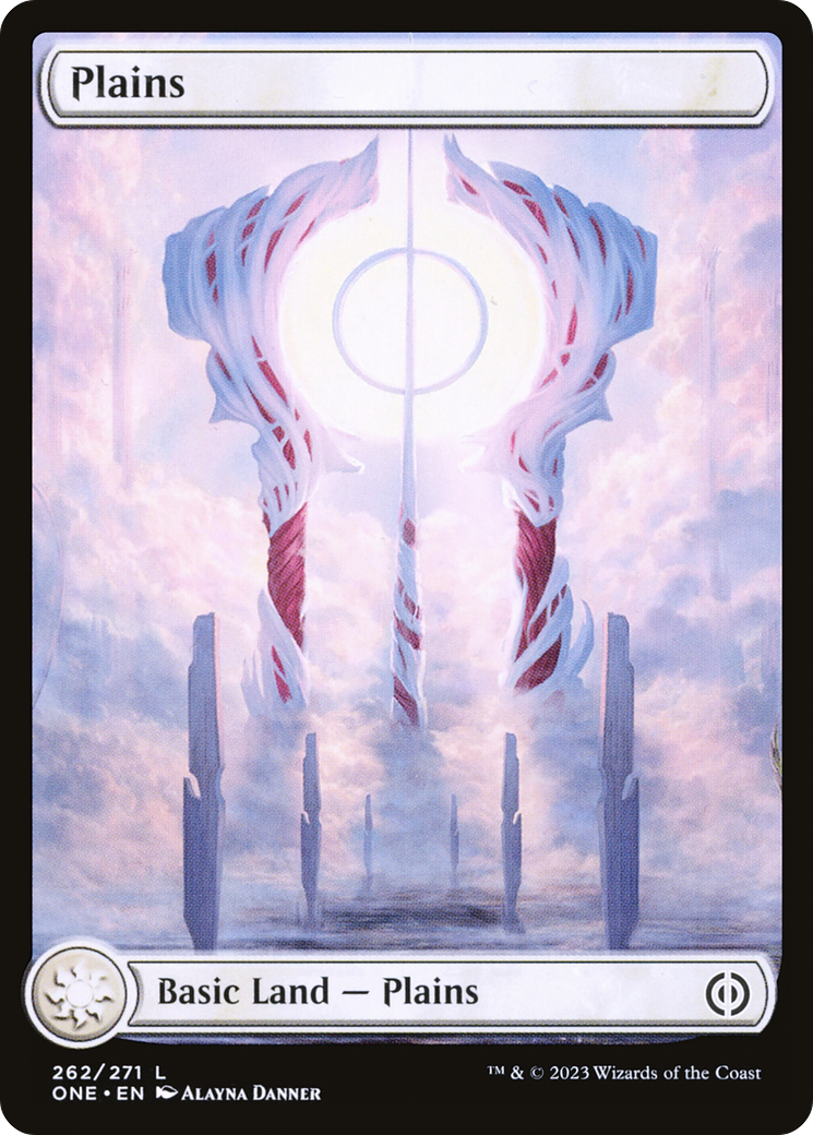 Plains (262) (Full-Art) [Phyrexia: All Will Be One] | Total Play