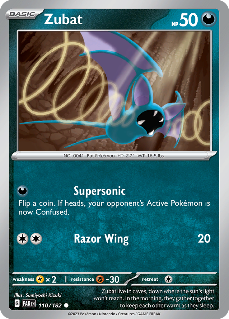 Zubat (110/182) [Scarlet & Violet: Paradox Rift] | Total Play