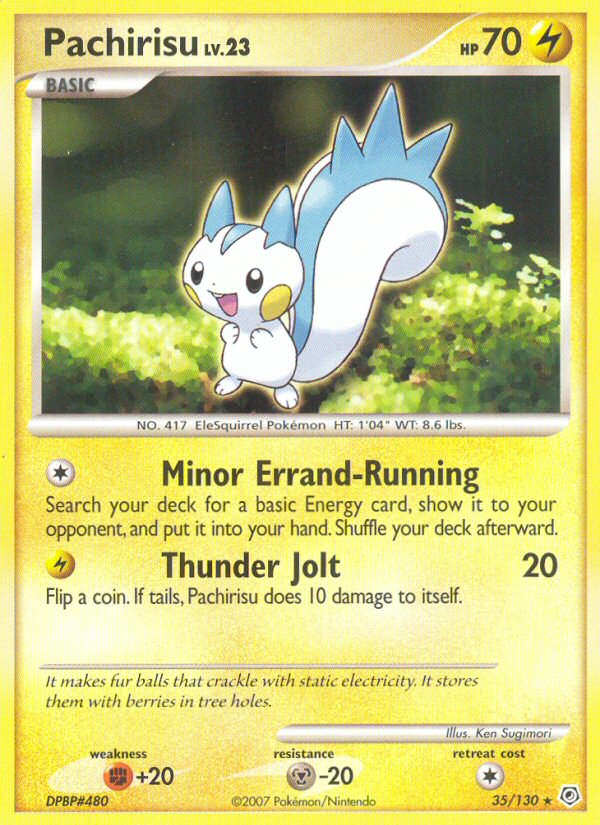 Pachirisu (35/130) [Diamond & Pearl: Base Set] | Total Play