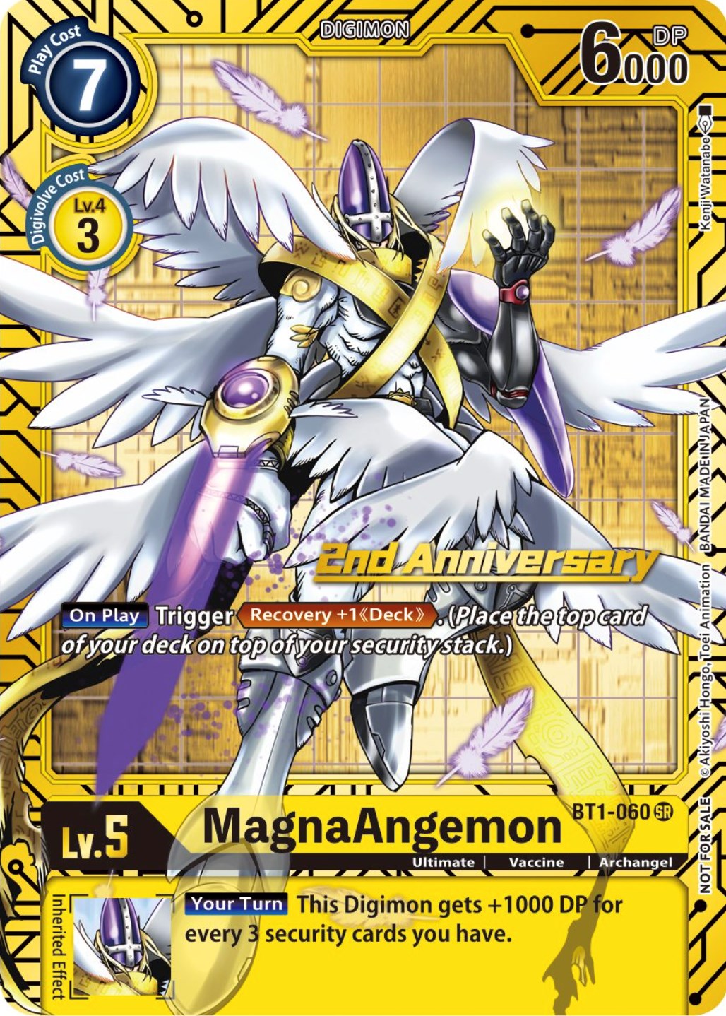 MagnaAngemon [BT1-060] (2nd Anniversary Card Set) [Release Special Booster Promos] | Total Play
