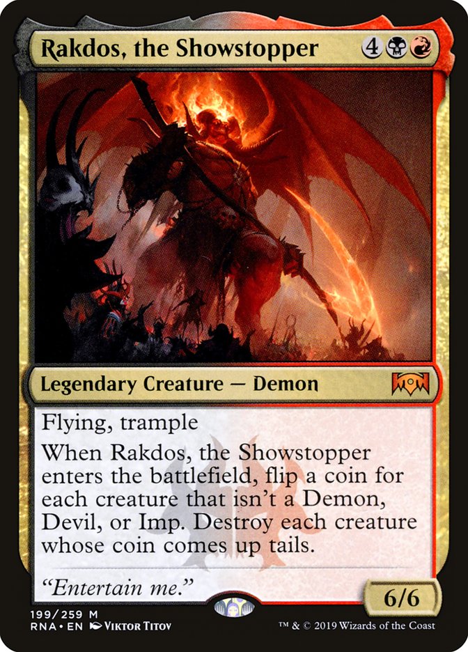 Rakdos, the Showstopper [Ravnica Allegiance] | Total Play