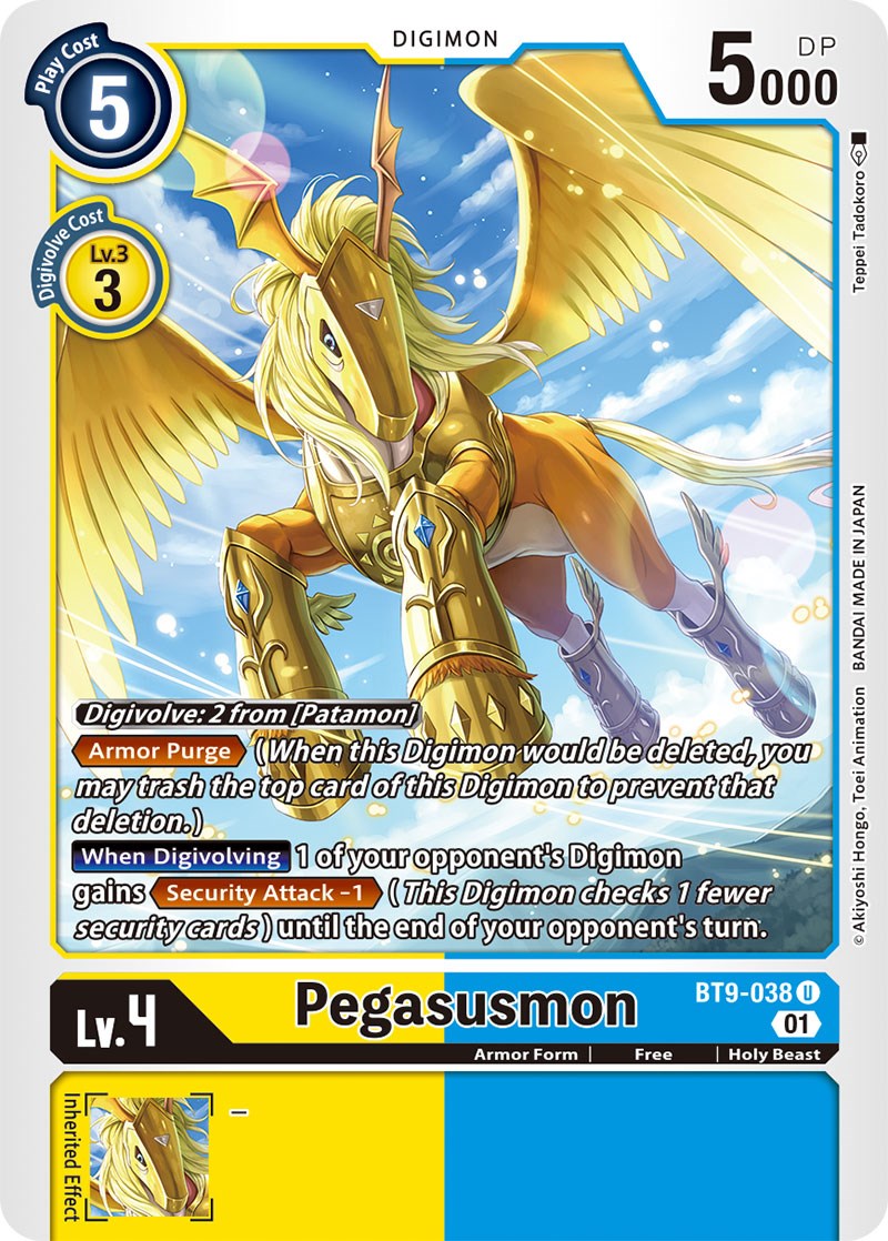 Pegasusmon [BT9-038] [X Record] | Total Play