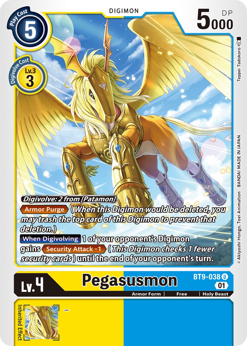 Pegasusmon [BT9-038] [X Record] | Total Play