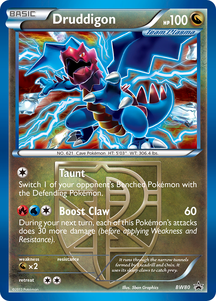 Druddigon (BW80) [Black & White: Black Star Promos] | Total Play