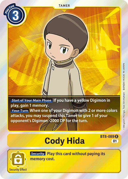 Cody Hida [BT8-089] [New Awakening] | Total Play