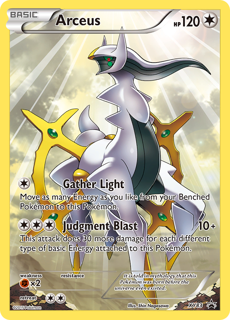 Arceus (XY83) [XY: Black Star Promos] | Total Play