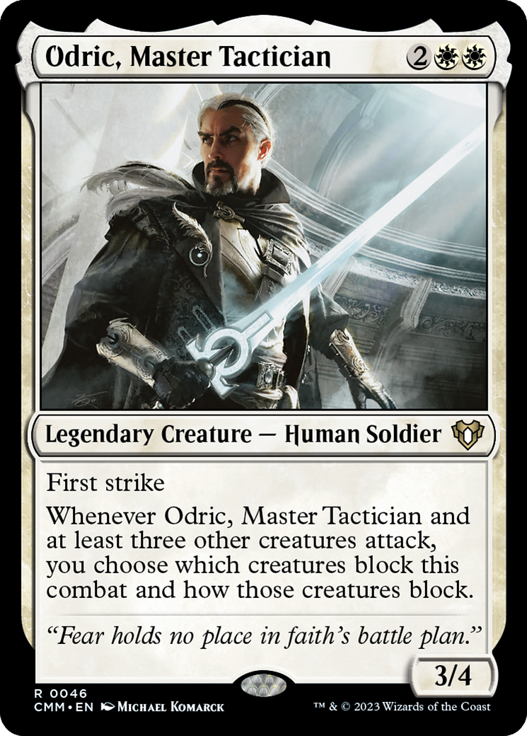 Odric, Master Tactician [Commander Masters] | Total Play