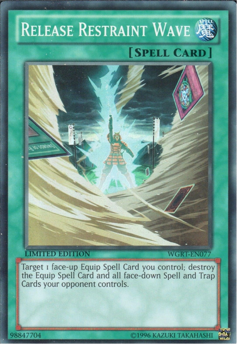 Release Restraint Wave [WGRT-EN077] Super Rare | Total Play