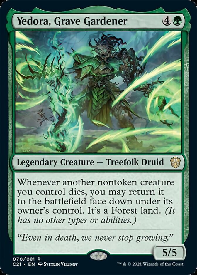 Yedora, Grave Gardener [Commander 2021] | Total Play