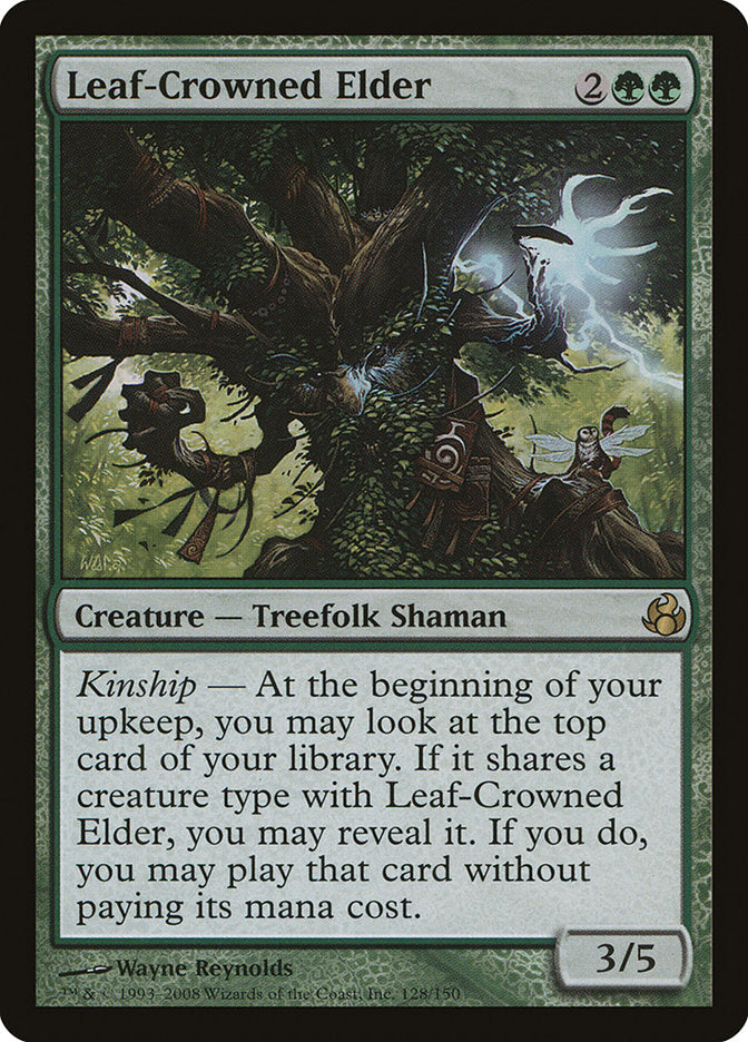 Leaf-Crowned Elder [Morningtide] | Total Play