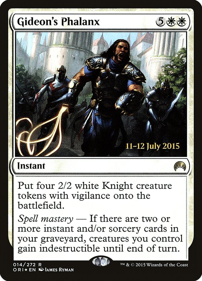 Gideon's Phalanx [Magic Origins Prerelease Promos] | Total Play
