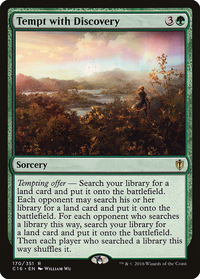 Tempt with Discovery [Commander 2016] | Total Play