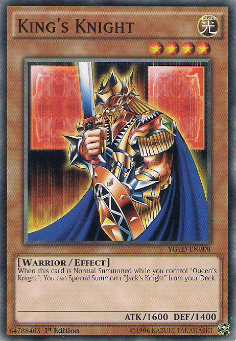 King's Knight [YGLD-ENB08] Common | Total Play