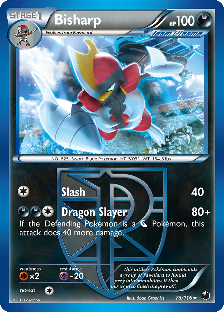 Bisharp (73/116) [Black & White: Plasma Freeze] | Total Play