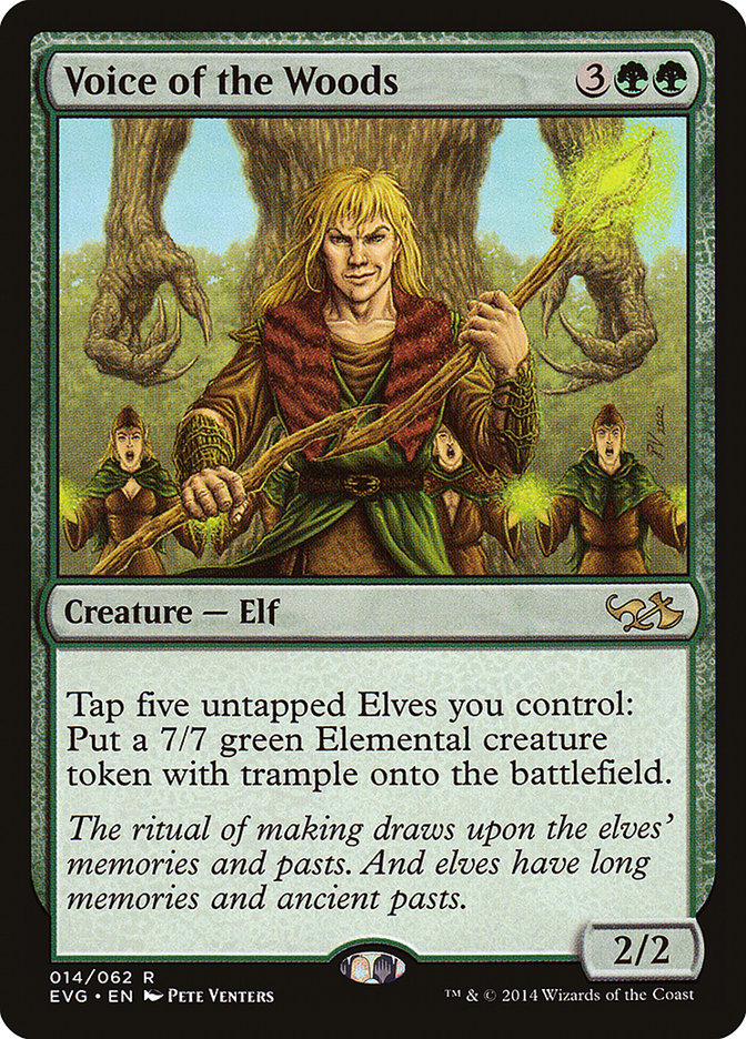 Voice of the Woods (Elves vs. Goblins) [Duel Decks Anthology] | Total Play