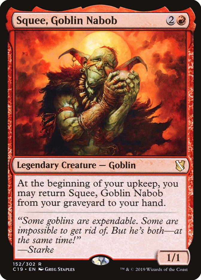 Squee, Goblin Nabob [Commander 2019] | Total Play