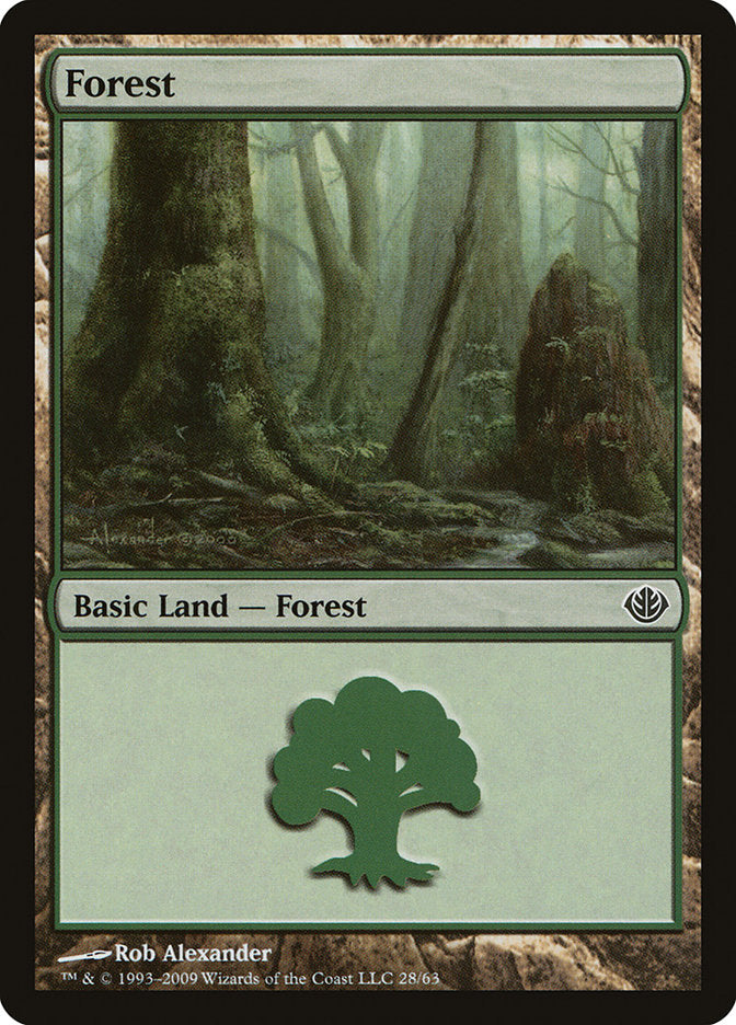 Forest (28) [Duel Decks: Garruk vs. Liliana] | Total Play