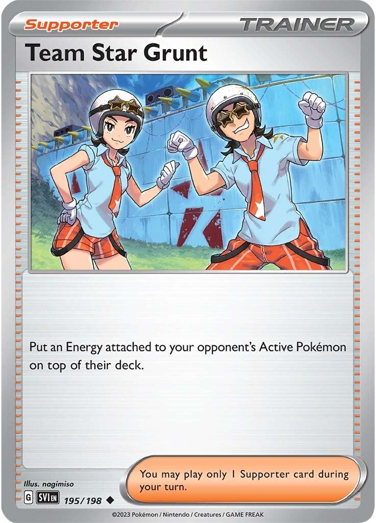 Team Star Grunt (195/198) [Scarlet & Violet: Base Set] | Total Play