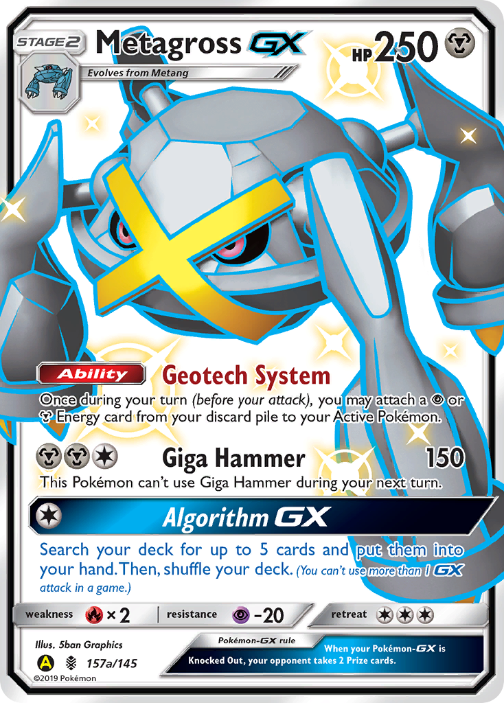 Metagross GX (157a/145) [Alternate Art Promos] | Total Play