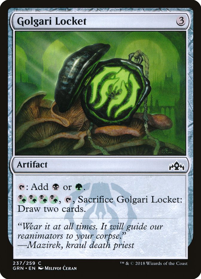 Golgari Locket [Guilds of Ravnica] | Total Play