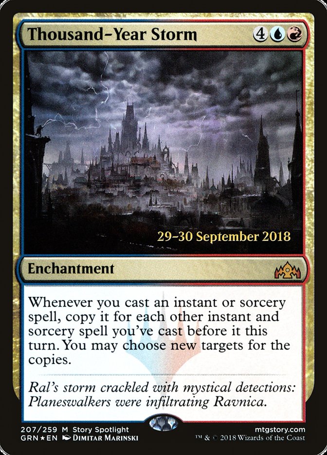 Thousand-Year Storm [Guilds of Ravnica Prerelease Promos] | Total Play