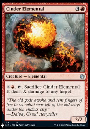 Cinder Elemental [The List] | Total Play