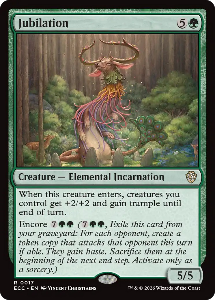 Jubilation [Lorwyn Eclipsed Commander] | Total Play