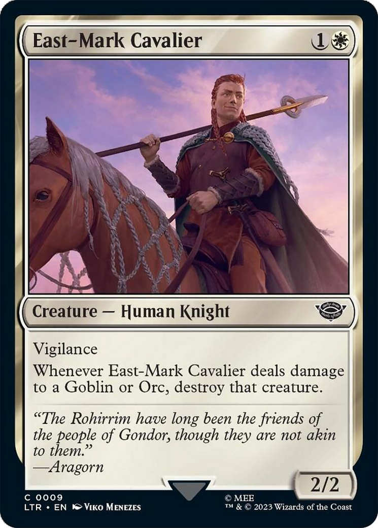 East-Mark Cavalier [The Lord of the Rings: Tales of Middle-Earth] | Total Play