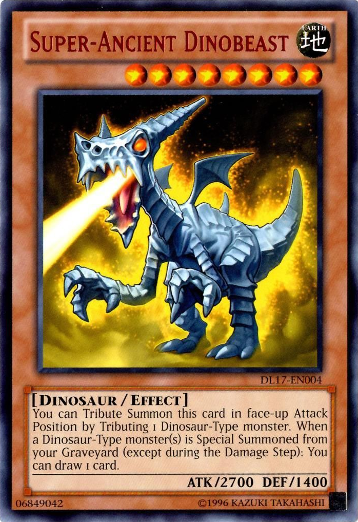Super-Ancient Dinobeast (Red) [DL17-EN004] Rare | Total Play