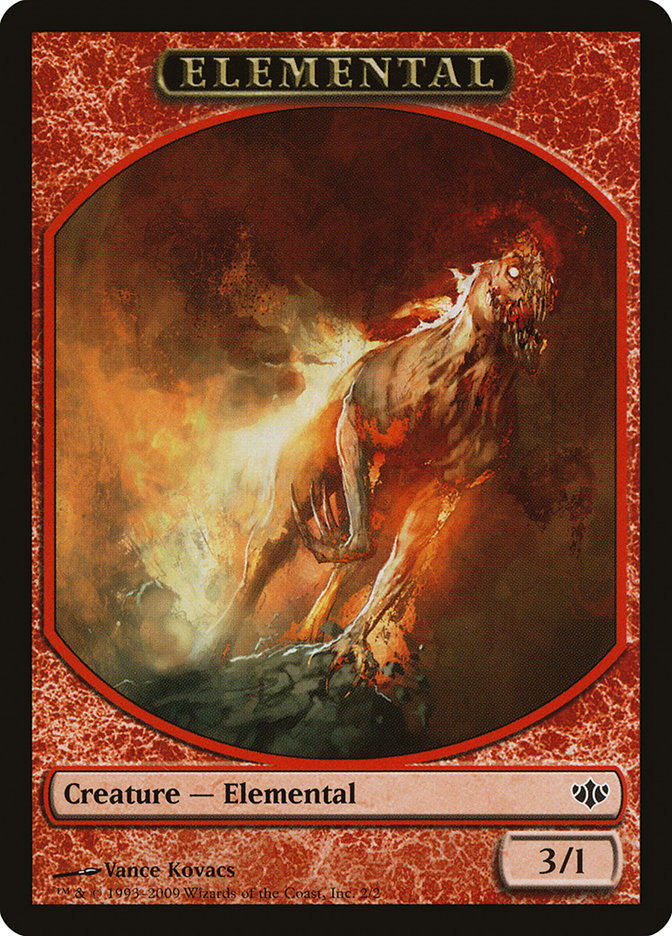 Elemental Token [Conflux Tokens] | Total Play