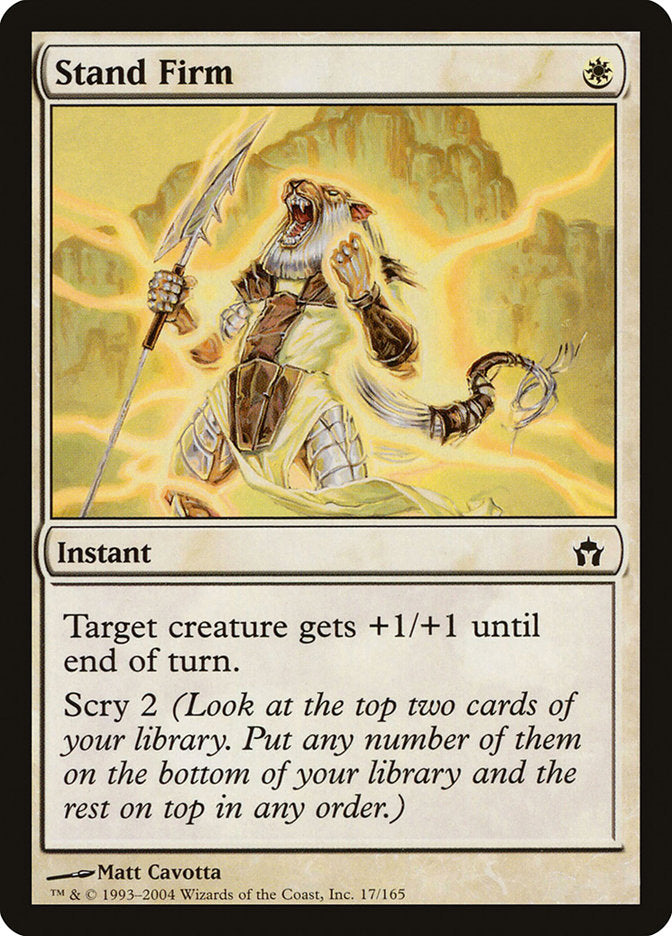 Stand Firm [Fifth Dawn] | Total Play