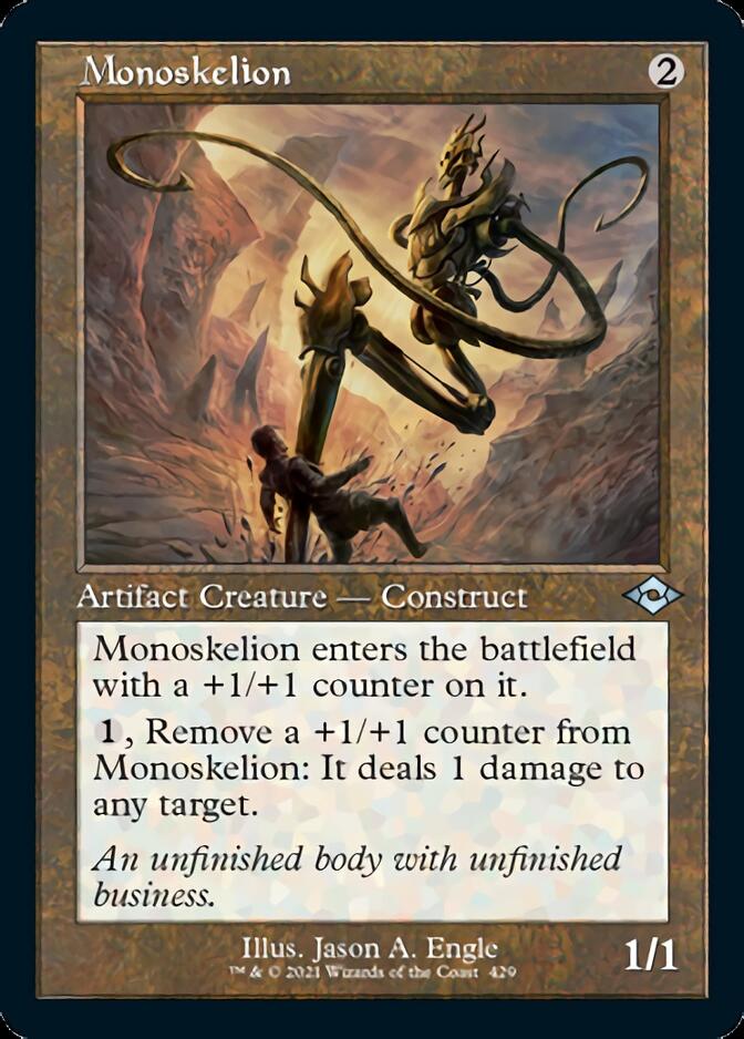 Monoskelion (Retro Foil Etched) [Modern Horizons 2] | Total Play