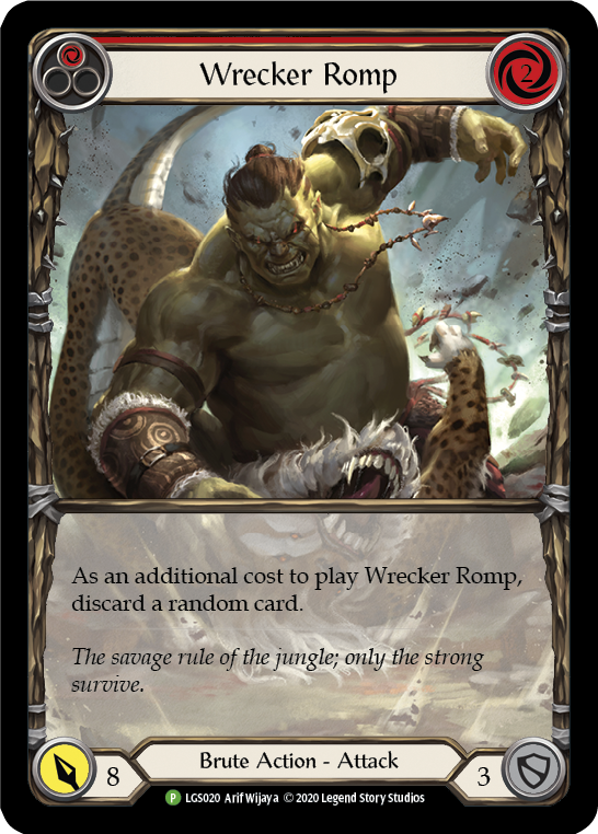 Wrecker Romp (Red) [LGS020] (Promo) | Total Play