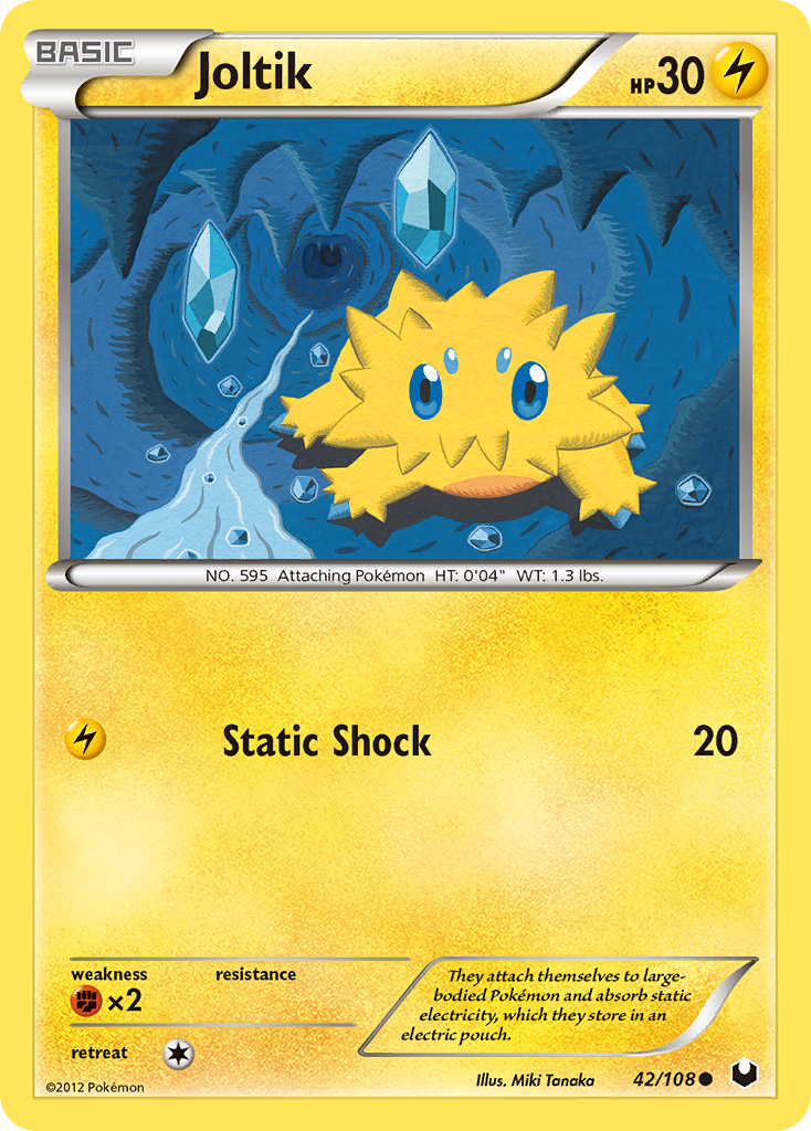 Joltik (42/108) [Black & White: Dark Explorers] | Total Play