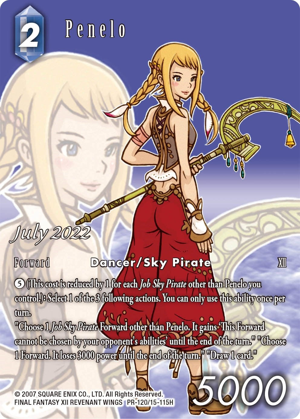 Penelo (July 2022) [Crystal Dominion Promo Cards] | Total Play
