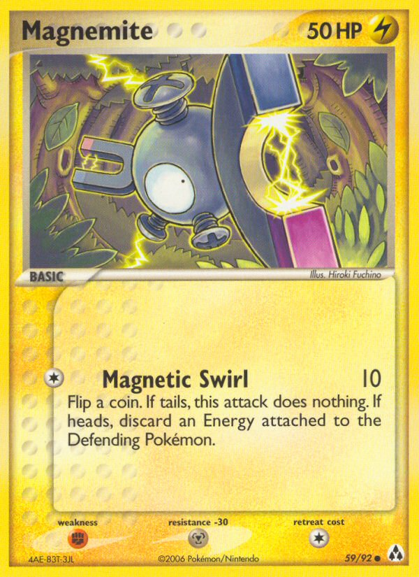 Magnemite (59/92) [EX: Legend Maker] | Total Play