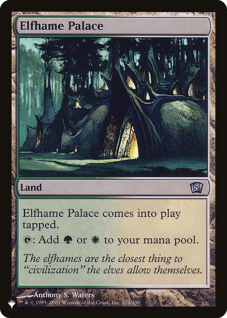 Elfhame Palace [The List] | Total Play