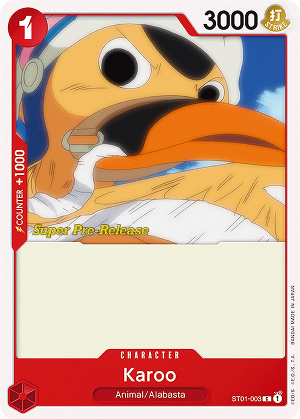 Karoo [Super Pre-Release Starter Deck: Straw Hat Crew] | Total Play
