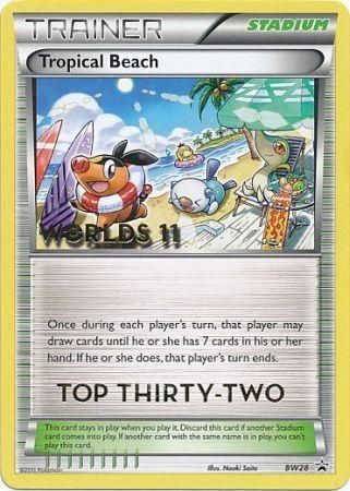 Tropical Beach (BW28) (Top 32) [Black & White: Black Star Promos] | Total Play