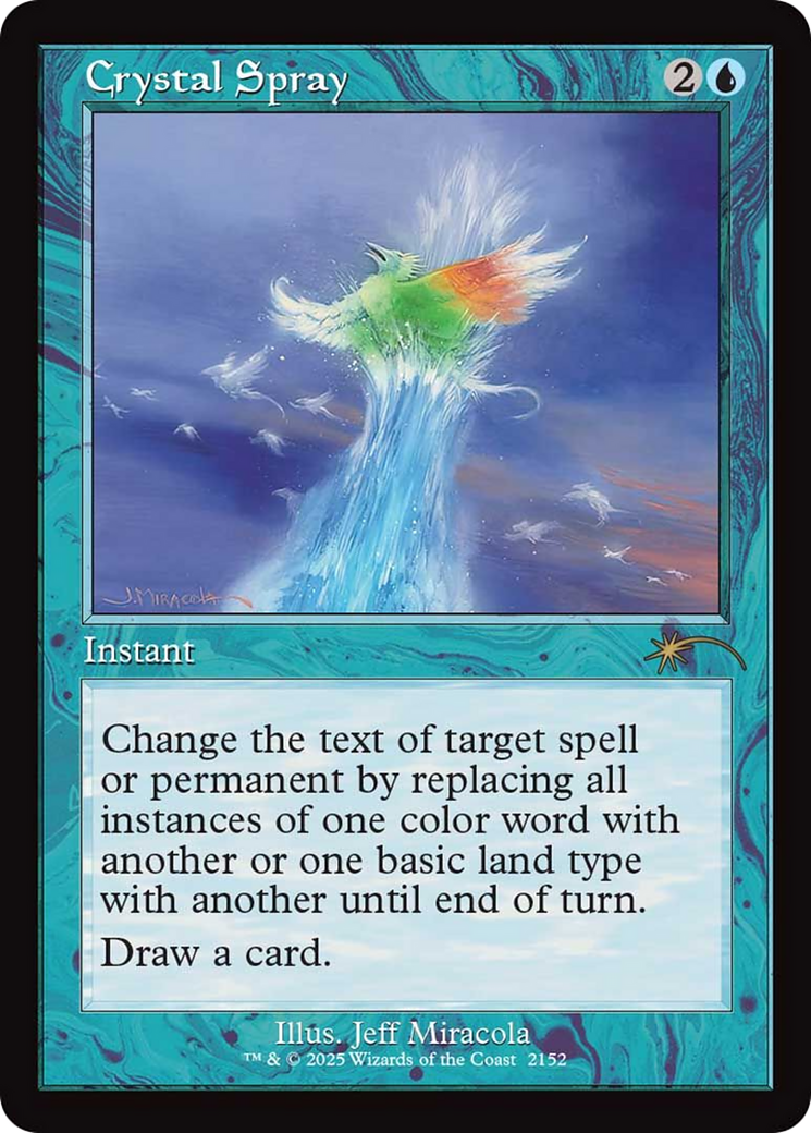 Crystal Spray (Retro Frame) [Secret Lair Drop Series] | Total Play