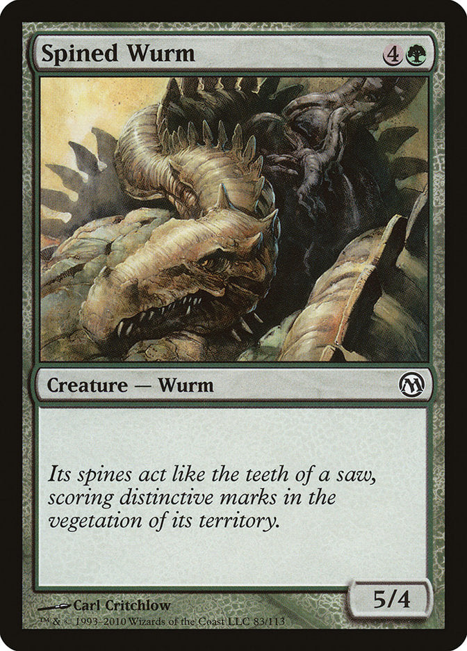 Spined Wurm [Duels of the Planeswalkers] | Total Play